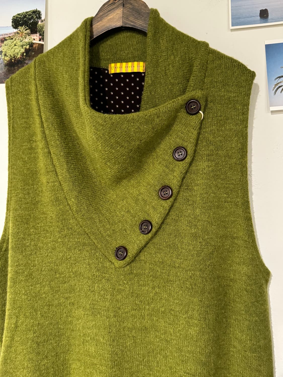 니트 조끼 원피스 상품이미지3