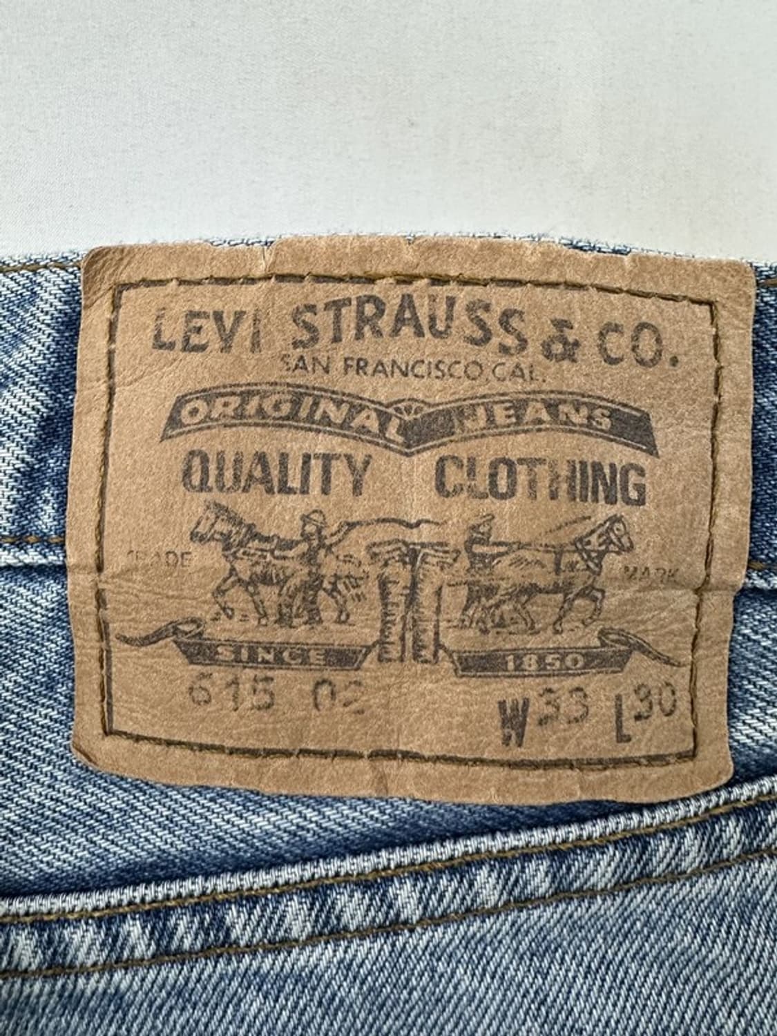 [W33L30] LEVI'S 리바이스615 90s UK 빈티지오렌지탭 상품이미지6