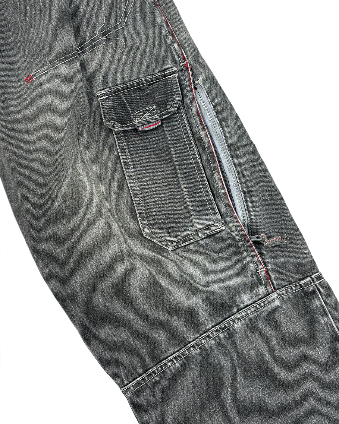 HOBO old-school cargo black denim pants 상품이미지8