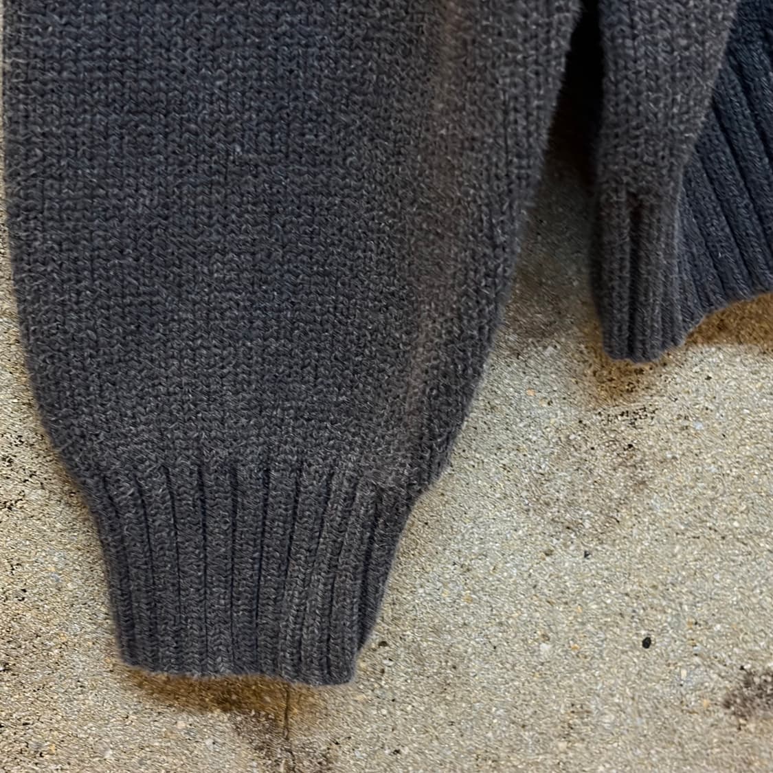 90s USA 빈티지 폴로랄프로렌 헤비코튼 니트  상품이미지5