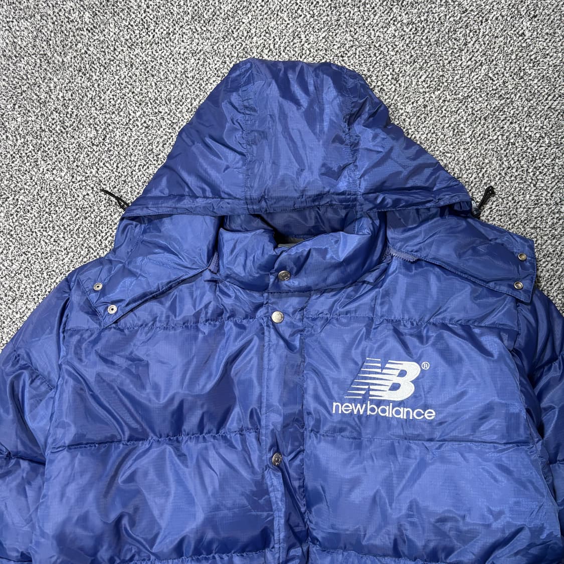 뉴발란스 재팬 다운 패딩 블루 (M) 상품이미지2