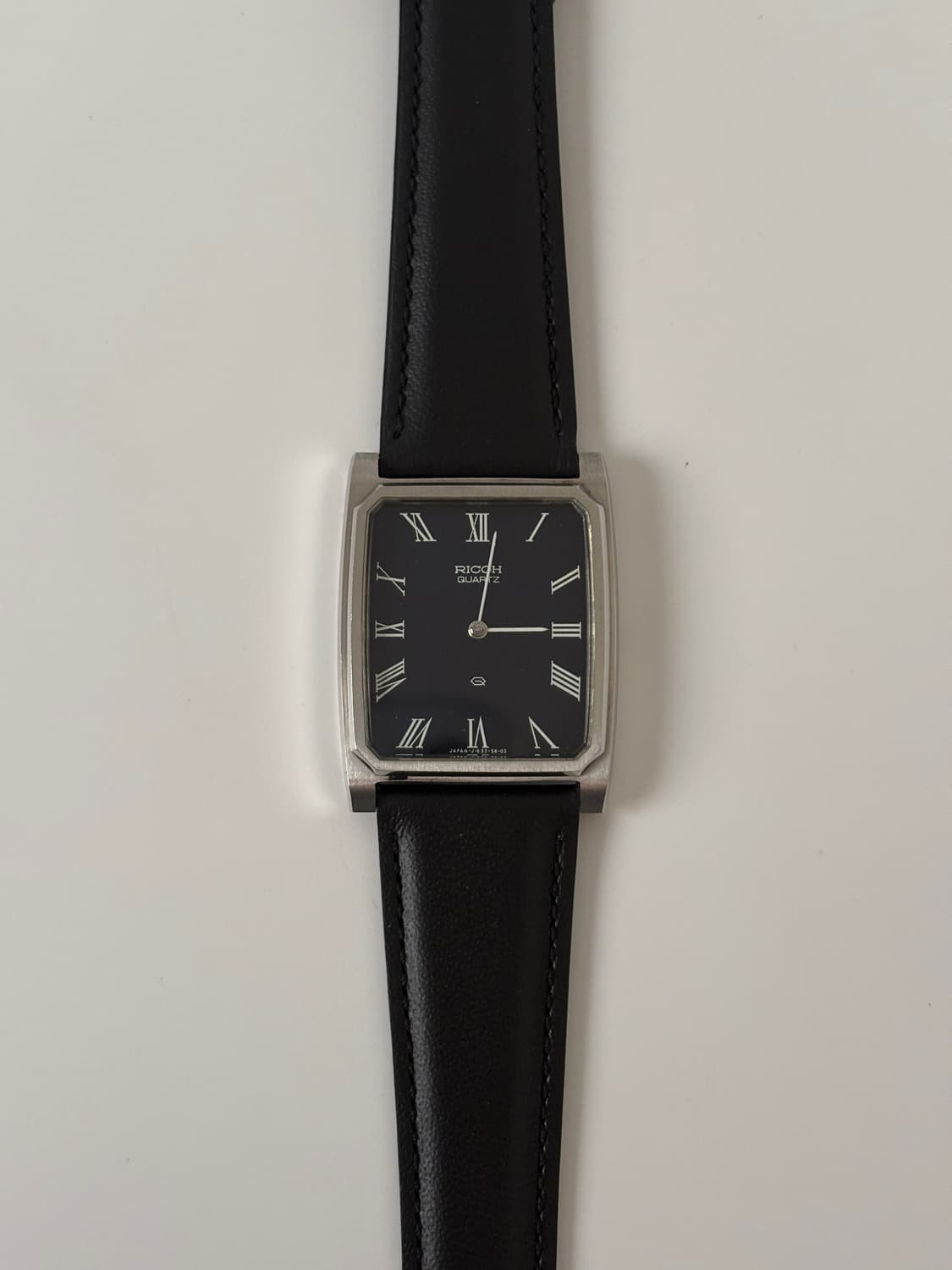 1980s Navy Dial Roman Tank Riquartz 상품이미지3