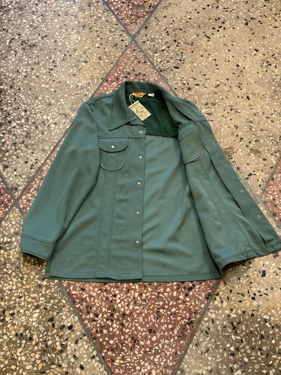 80s Levis Panatela 웨스턴 셔츠 (XL) 상품이미지5