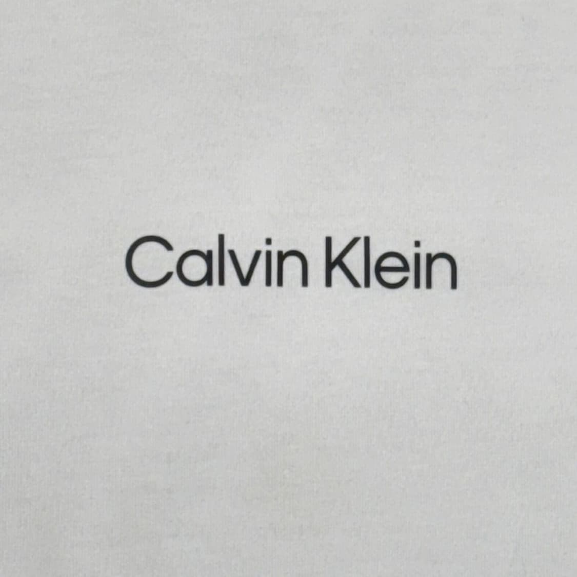 CALVIN KLEIN 릴렉스핏 스탠다드 로고  반팔티 화이트 XL 상품이미지2
