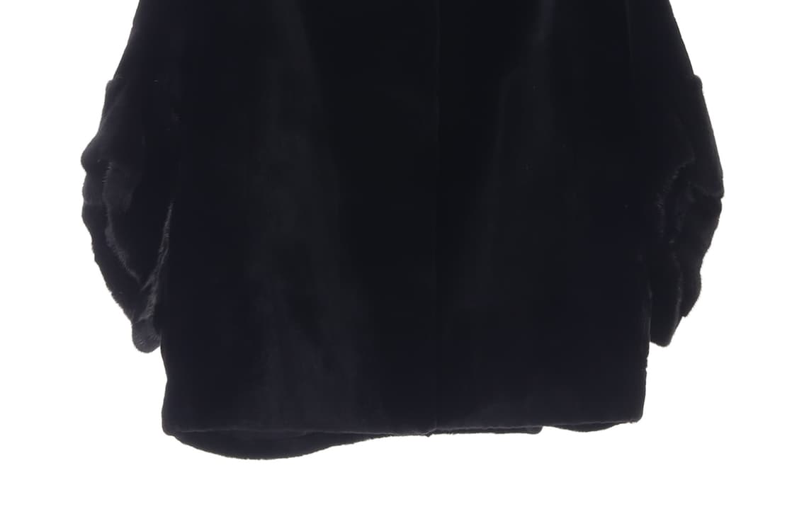 사바티에 100% 밍크 실크 후드 밍크코트 퍼 모피코트
 상품이미지3