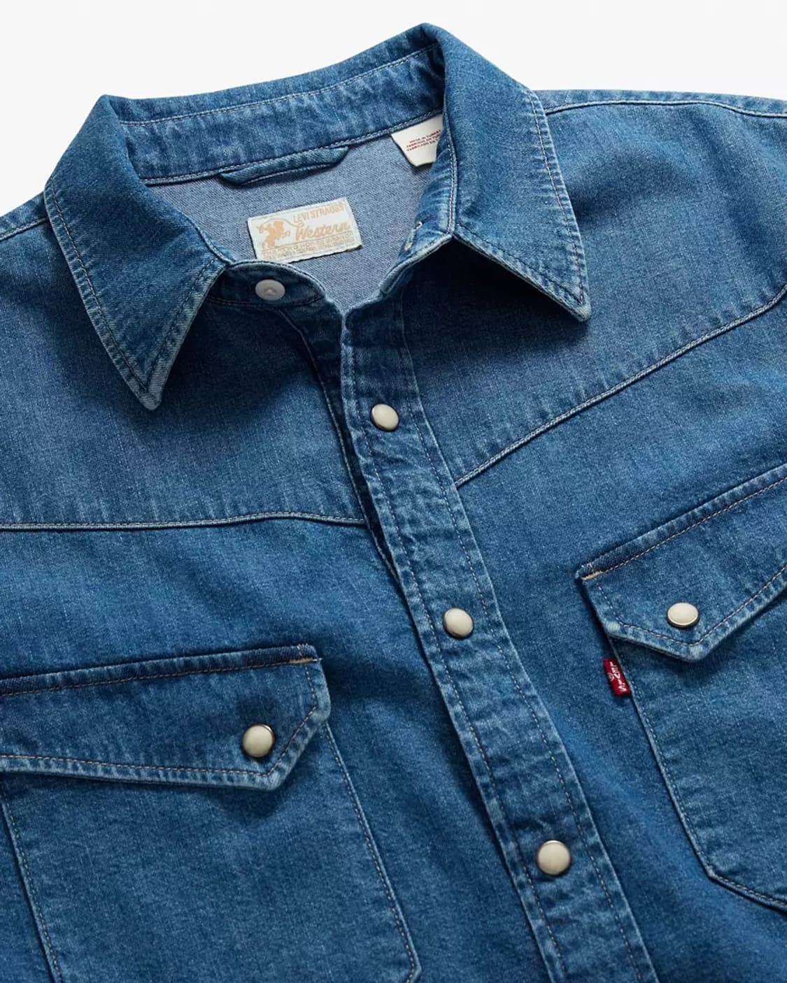 (주우재모델착용)리바이스 54 롱혼 셔츠 상품이미지6