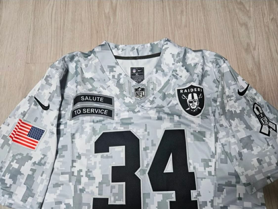 Nike 풋볼져지 nfl  레이더스  상품이미지5