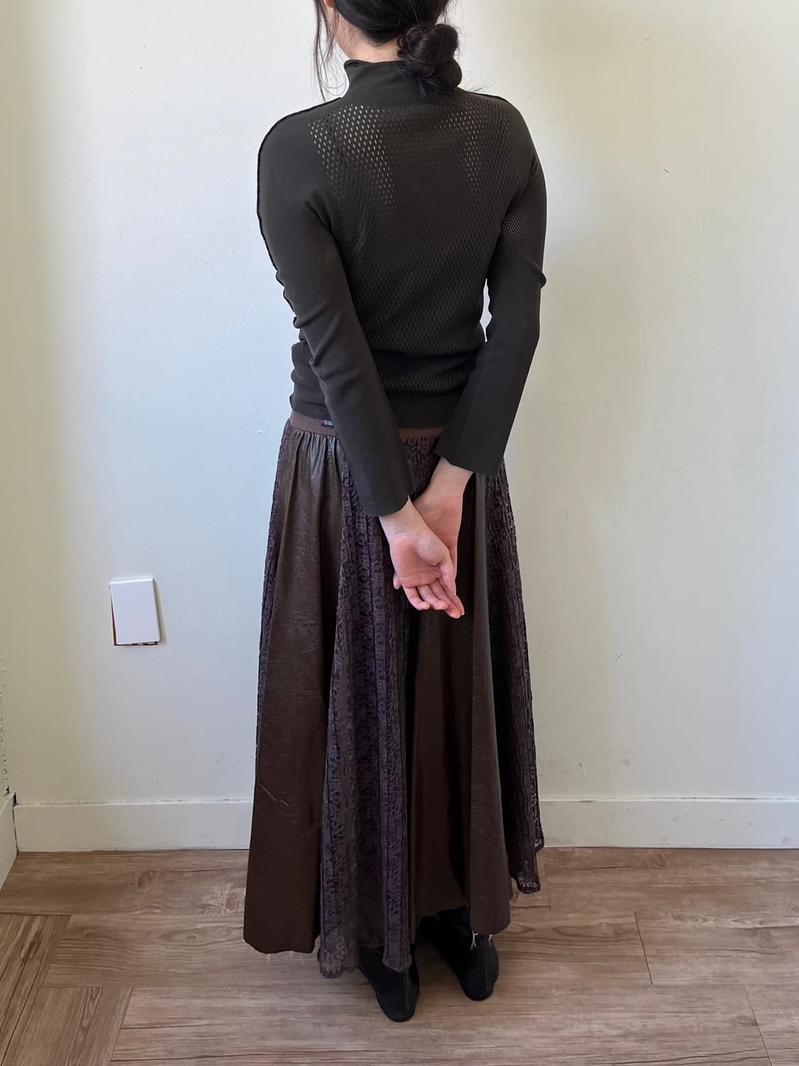 TRUNK 아카이브 올이브 터틀넥 상품이미지5