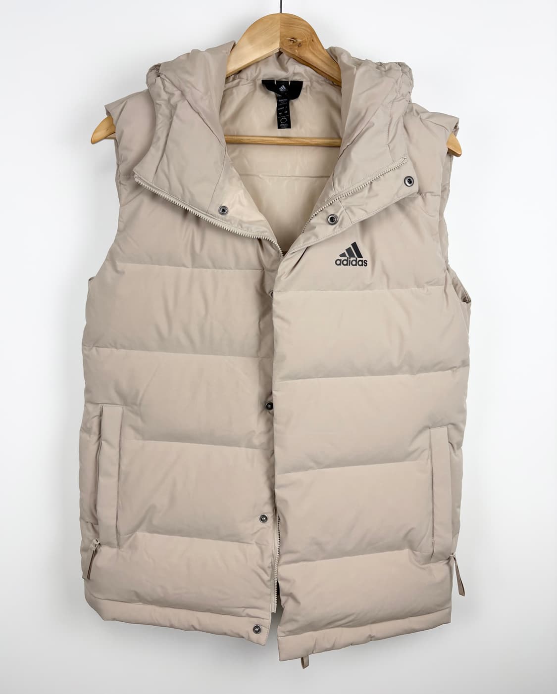 아디다스 헬리오닉 후드 다운 패딩조끼 (공용) 상품이미지2
