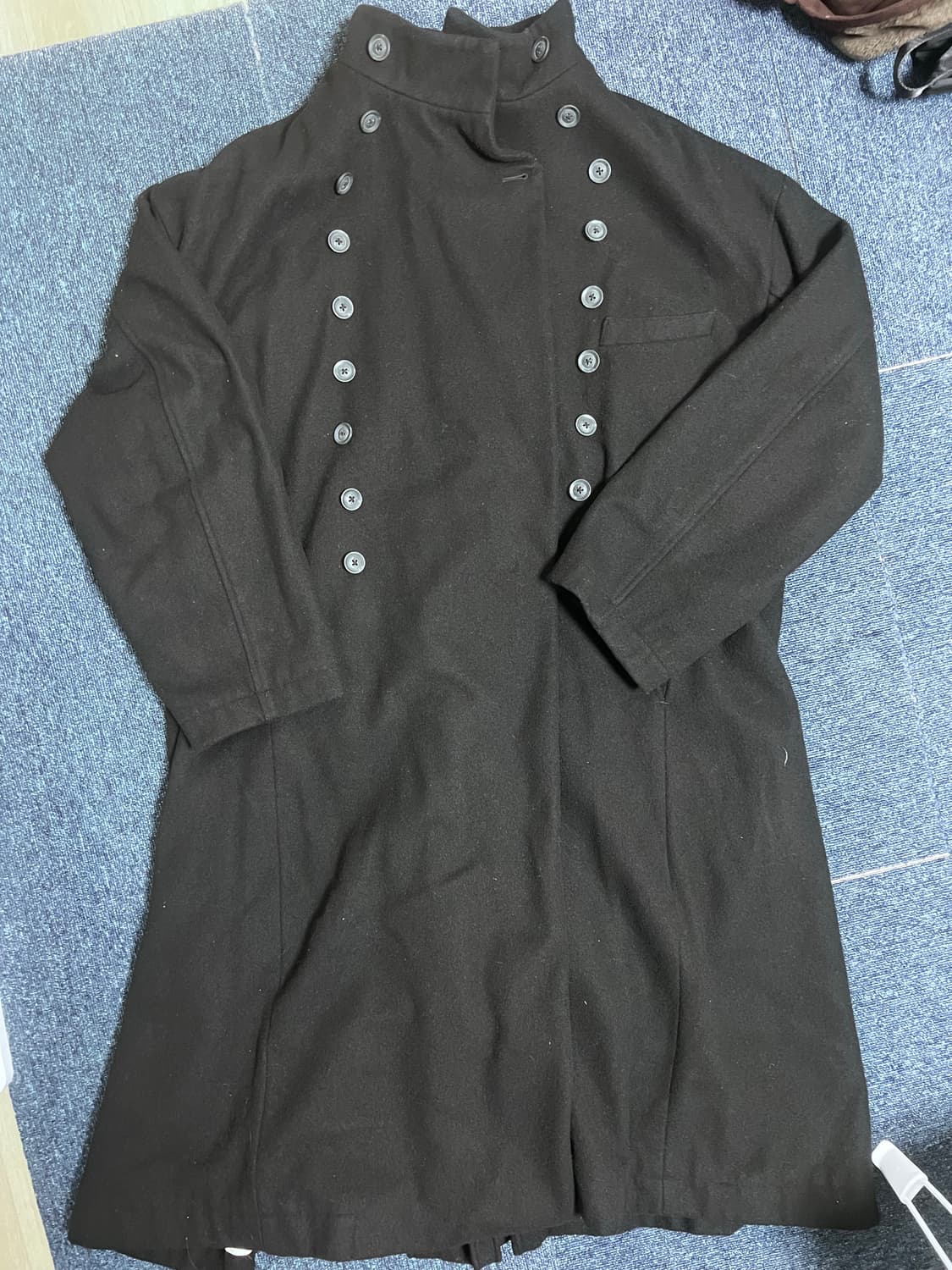 PROFESSOR.E   E Fencing Coat - Black 상품이미지1