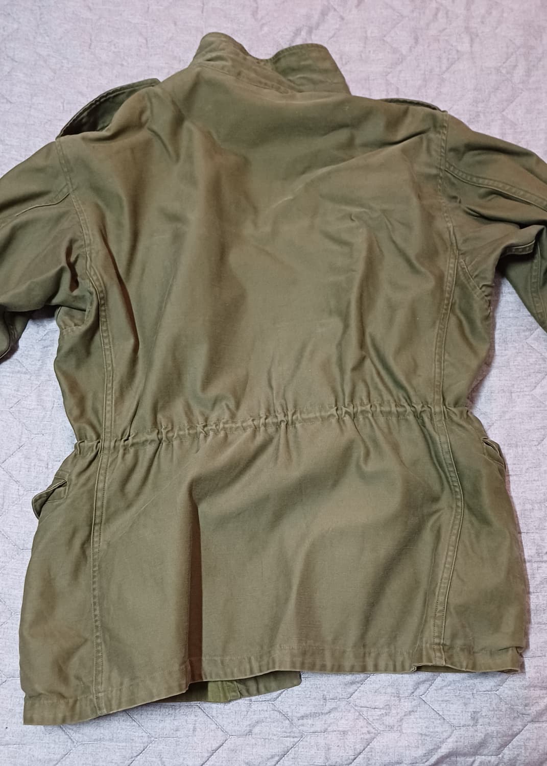 오리지널 미군 이차대전 M-43 필드재킷 야전상의, 벨트, 서스펜더 상품이미지3