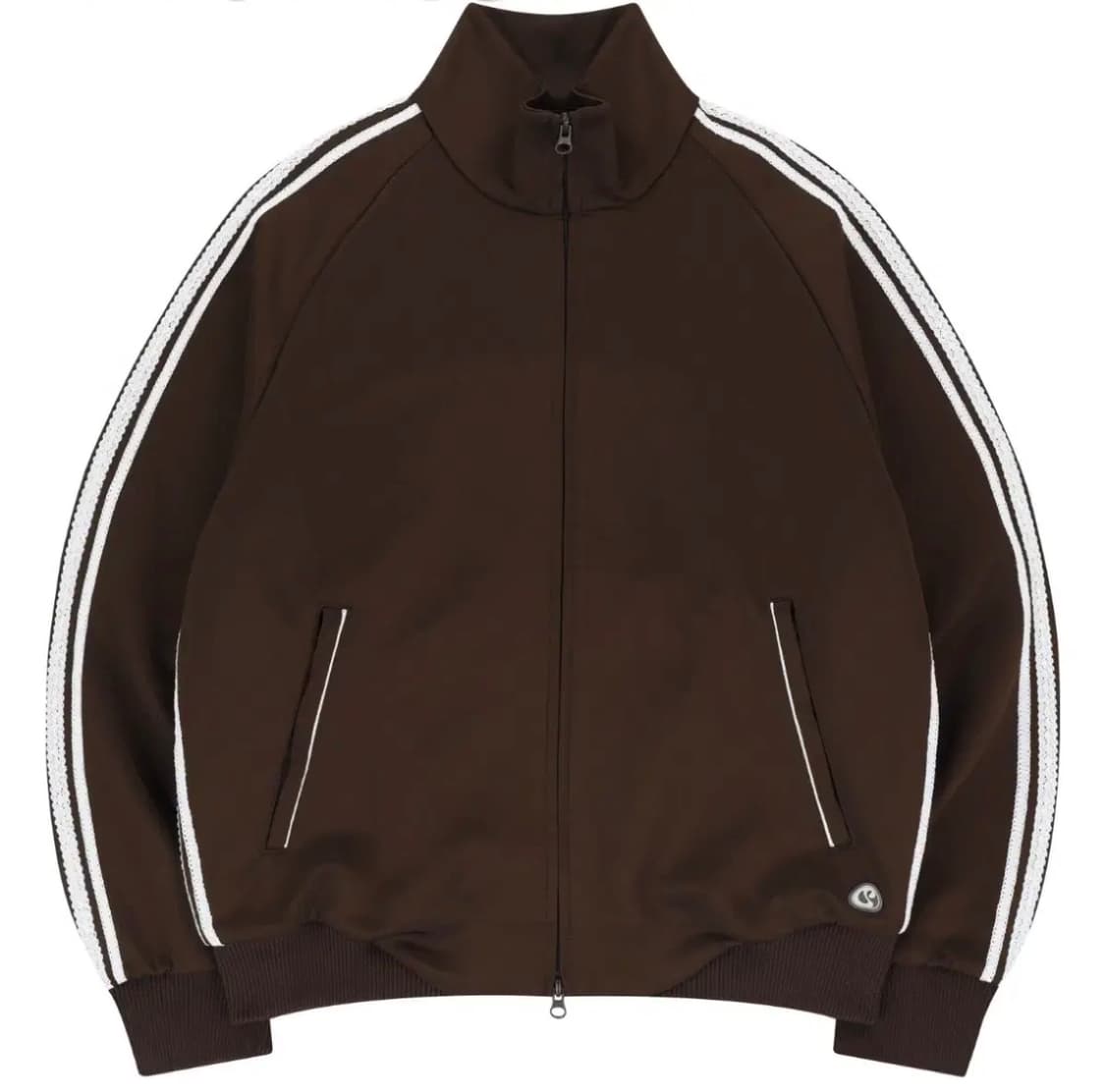 코이세이오 레이스 트랙 재킷 브라운 상품이미지1