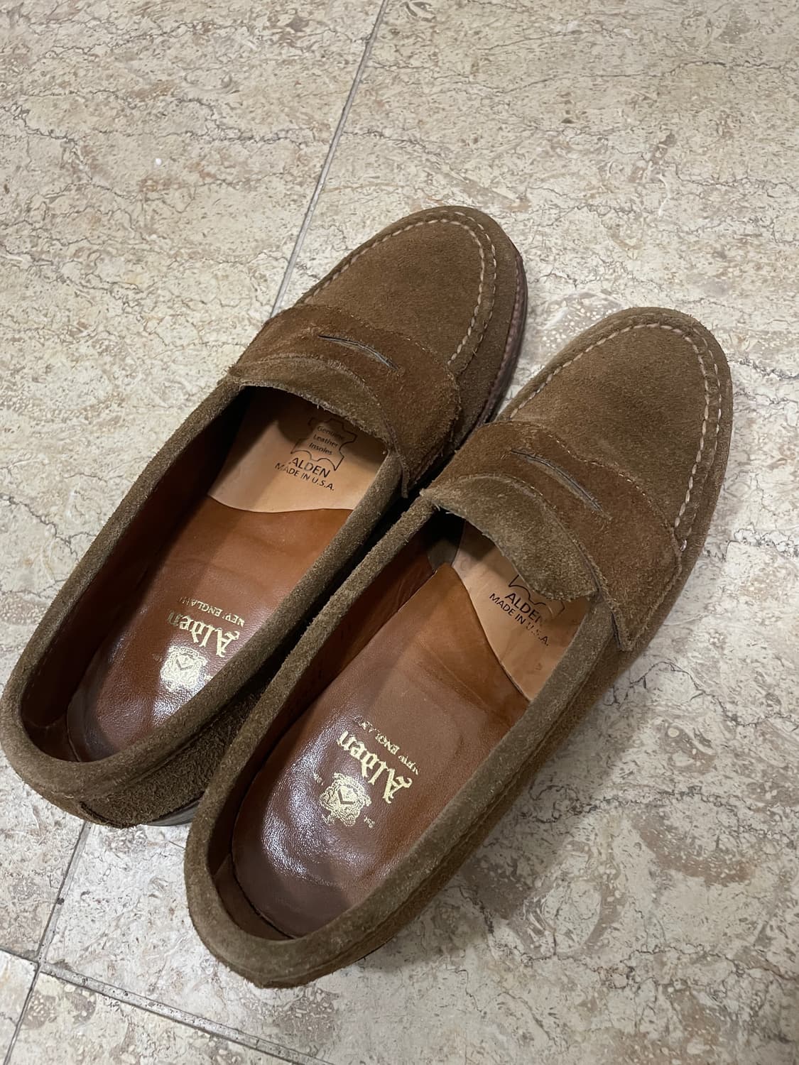 알든 6243f 스너프 스웨이드 로퍼 6d 상품이미지2