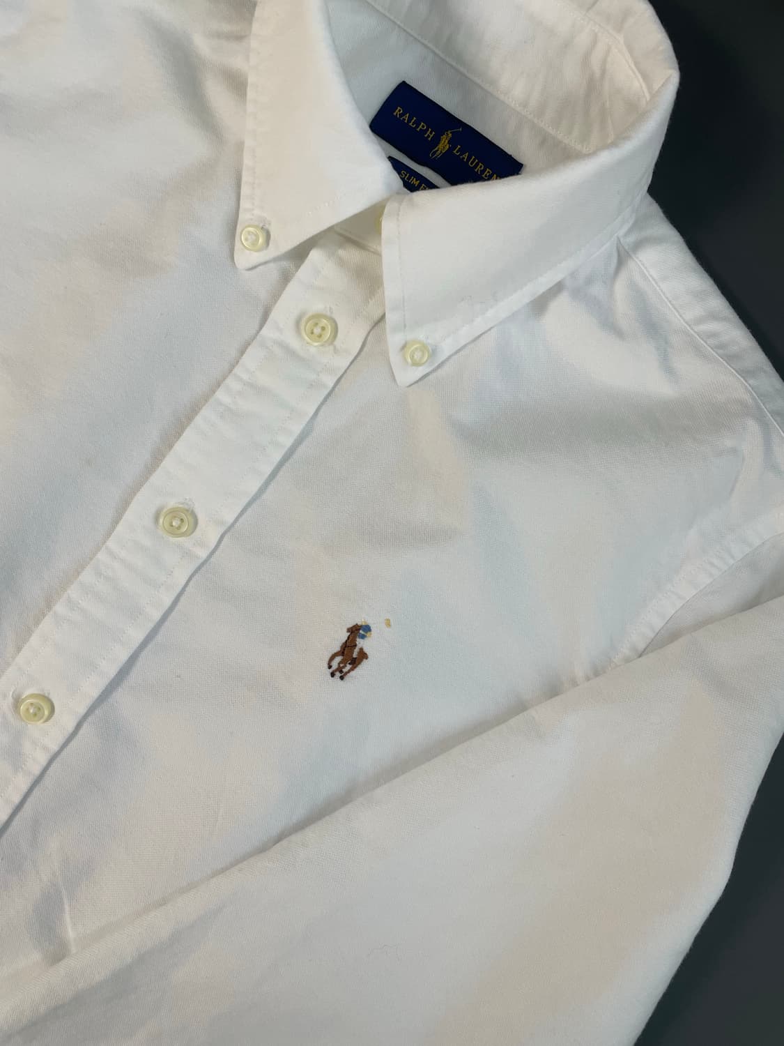 [XS] 폴로 랄프로렌 여성 옥스포드 셔츠 슬림핏 상품이미지4
