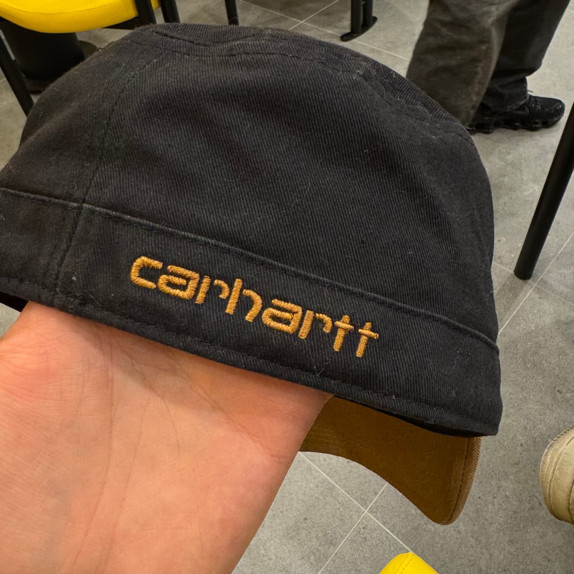 뉴에라 X 칼하트 워크캡 블랙/브라운 상품이미지5