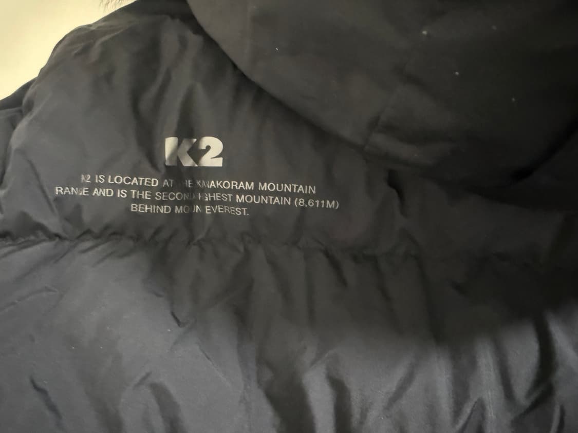 K2 구스 롱패딩 블랙 L(100) 상품이미지6