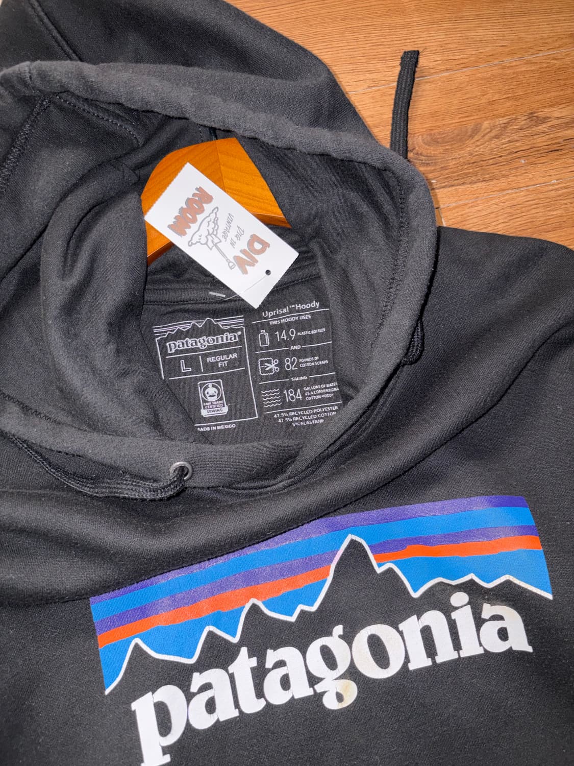 파타고니아 P-6 로고 후드티 상품이미지6