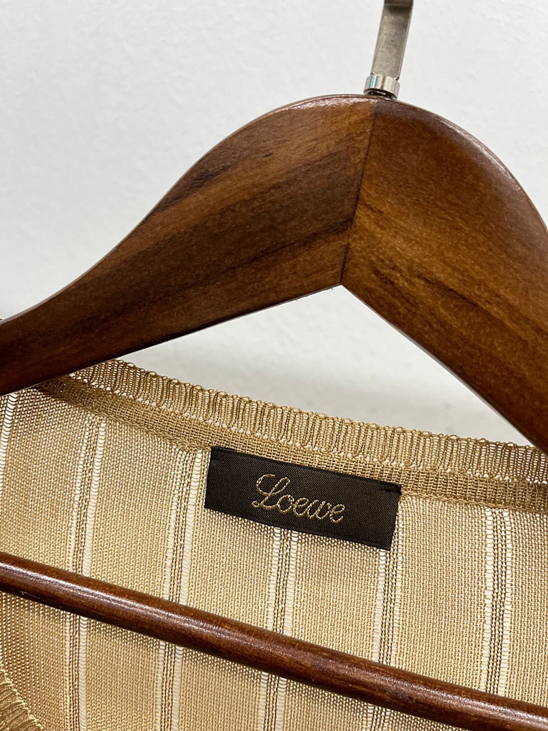 여) 로에베 골지 비스코스 가디건  상품이미지8