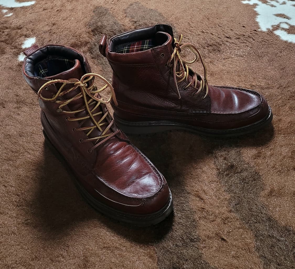 폴로 랄프로렌 남성용 가죽 앵글 부츠(11D) 상품이미지1