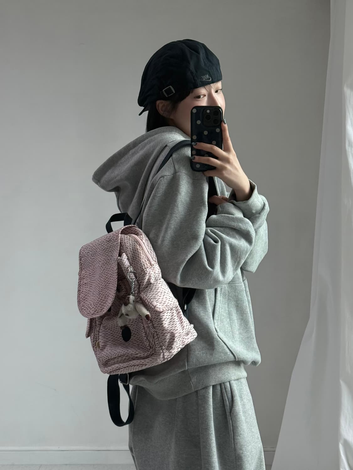 키플링 연핑크 백팩 상품이미지2