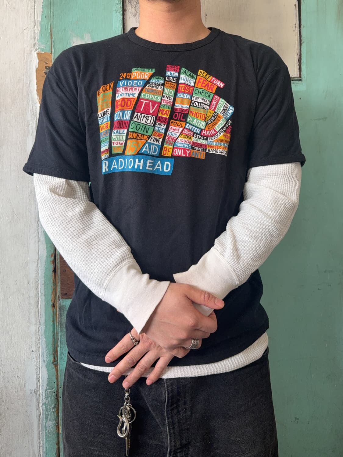 빈티지 티셔츠, 밴드티 써멀 롱슬리브  상품이미지1