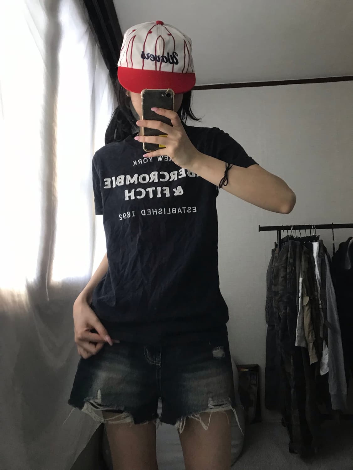 아베크롬비 네이비 반팔티셔츠 상품이미지3