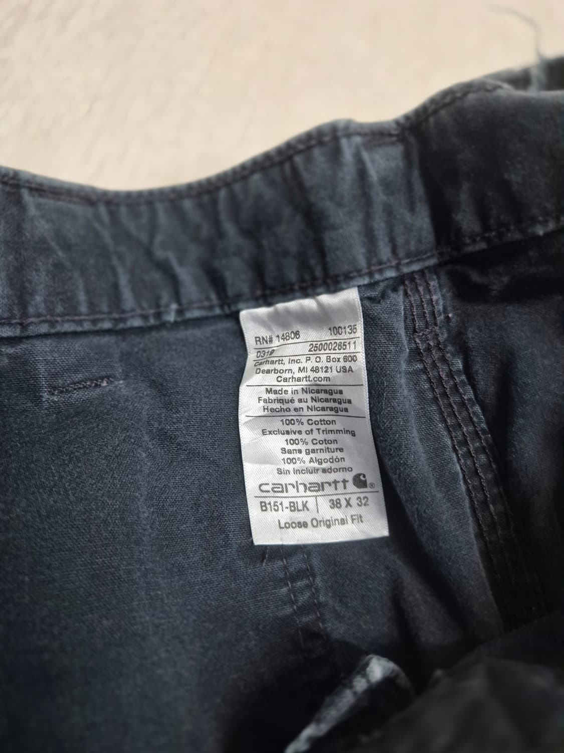 칼하트 팬츠 상품이미지6