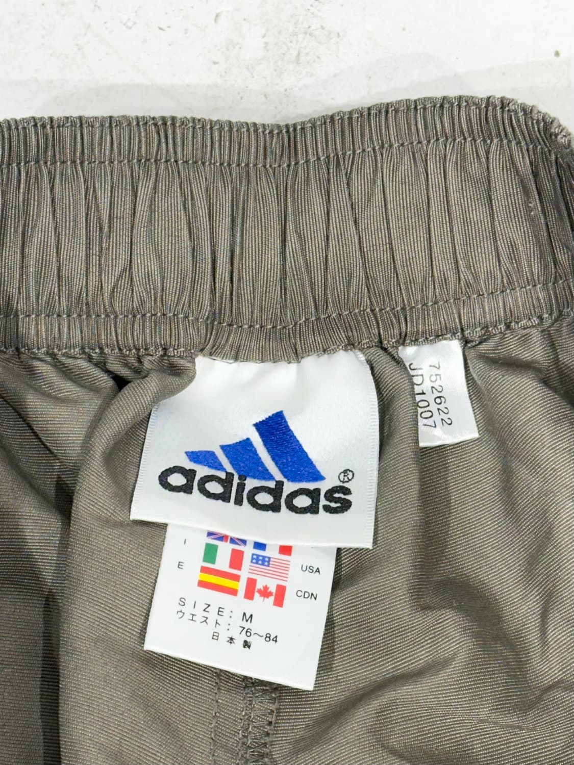 90s 아디다스 연카키 대대장 와이드 버뮤다 하프 팬츠 스포티 반바지 M 상품이미지7