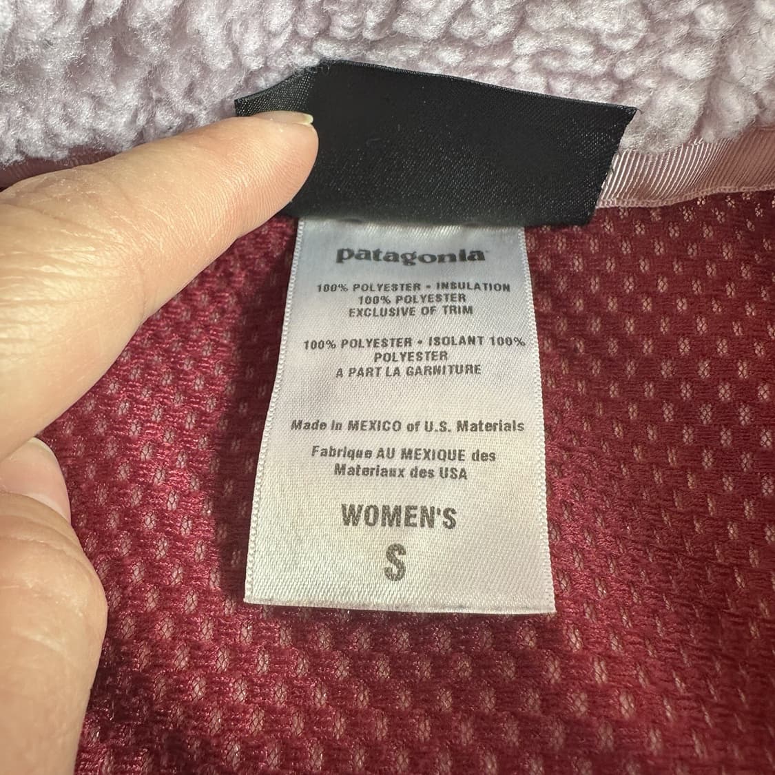 파타고니아 클래식 레트로-X 플리스 자켓 더스티 로즈 상품이미지5