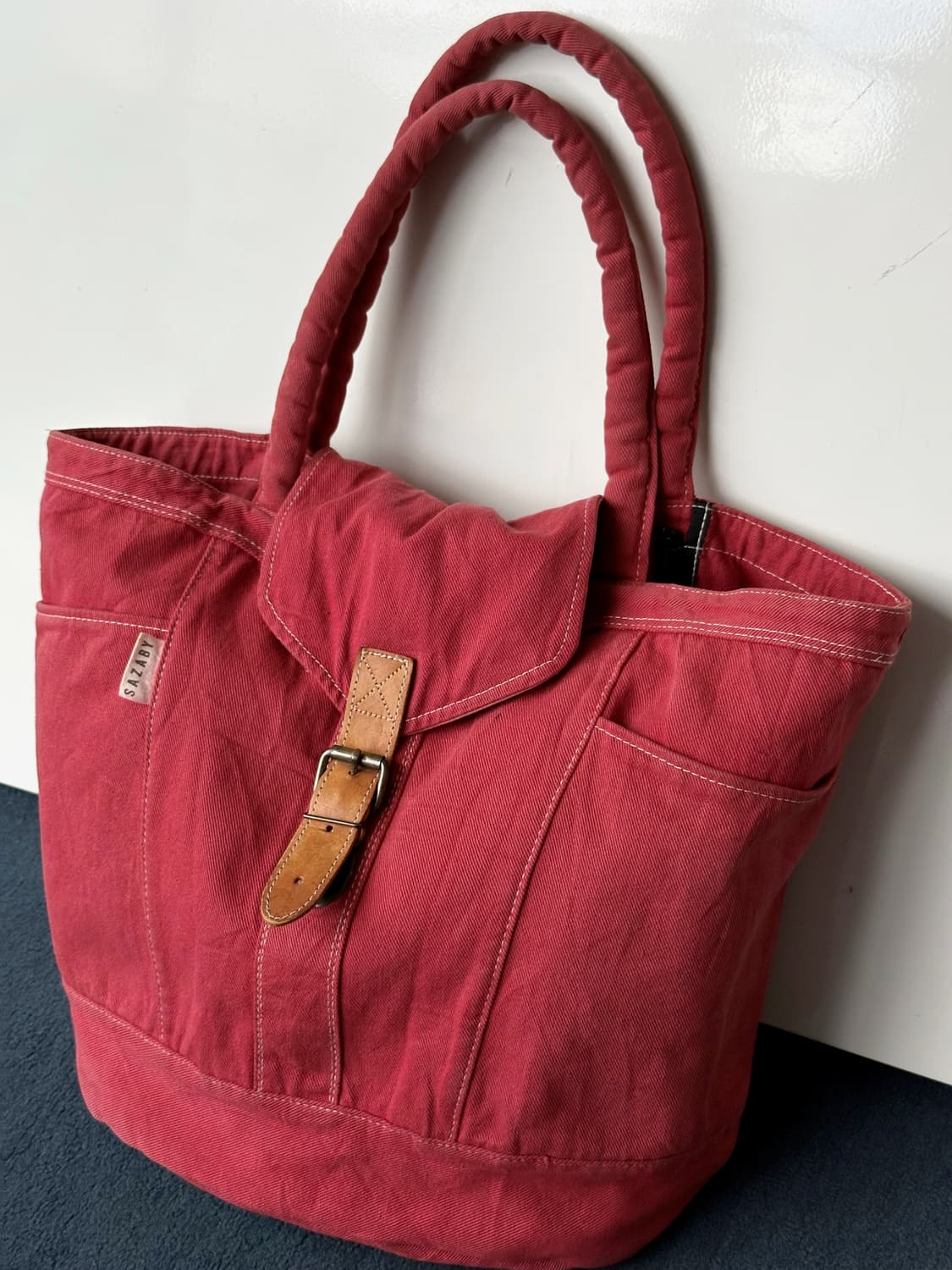 Washed cotton canvas design tool bag 상품이미지2