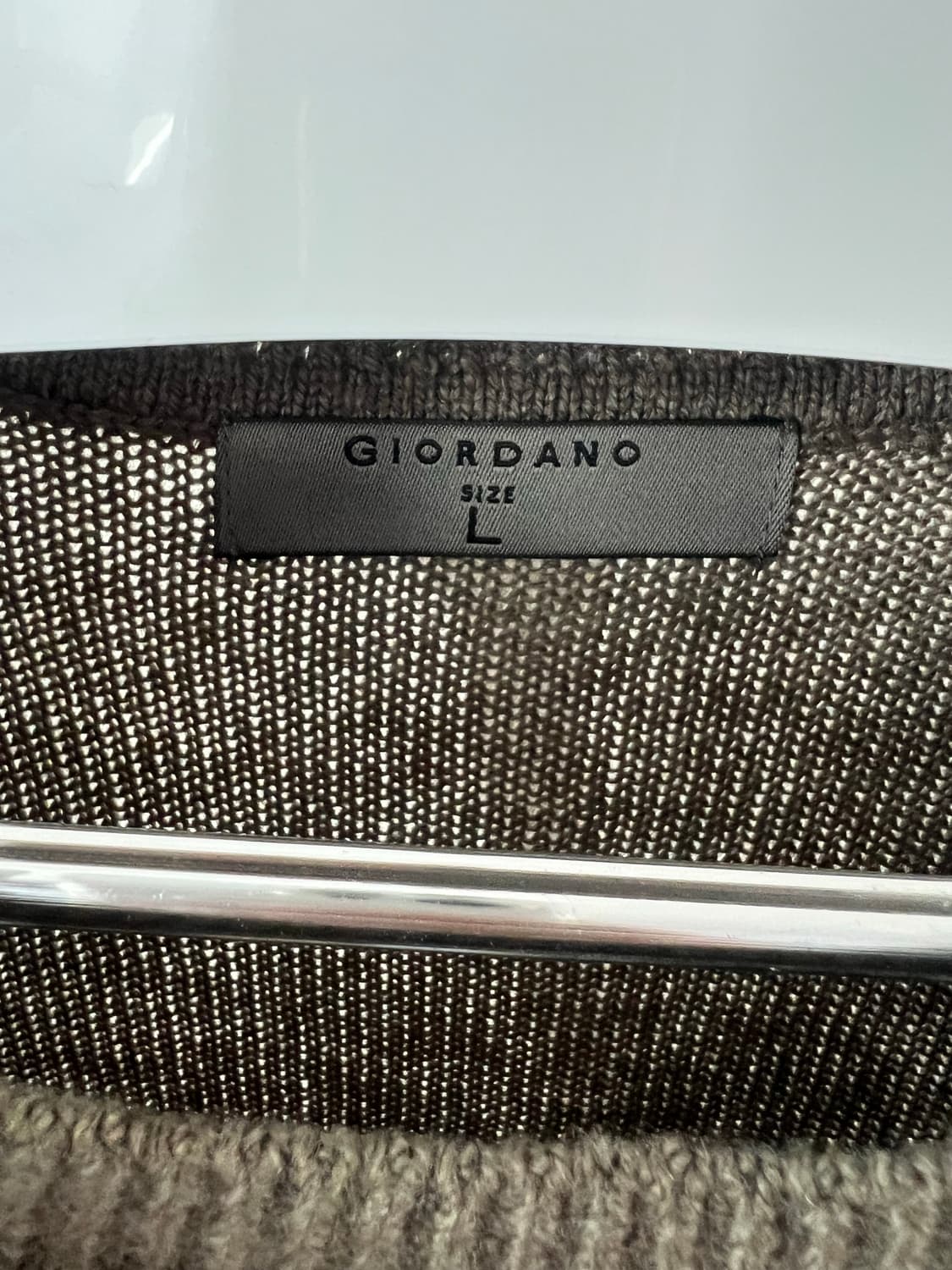 지오다노 / 배색니트 / L 상품이미지3