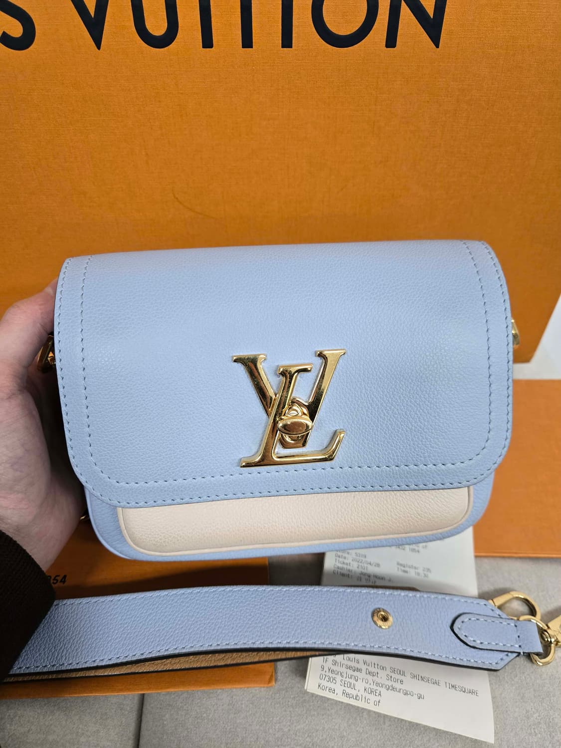 [보증서 정품] 루이비통 락미 텐더 숄더백 상품이미지1