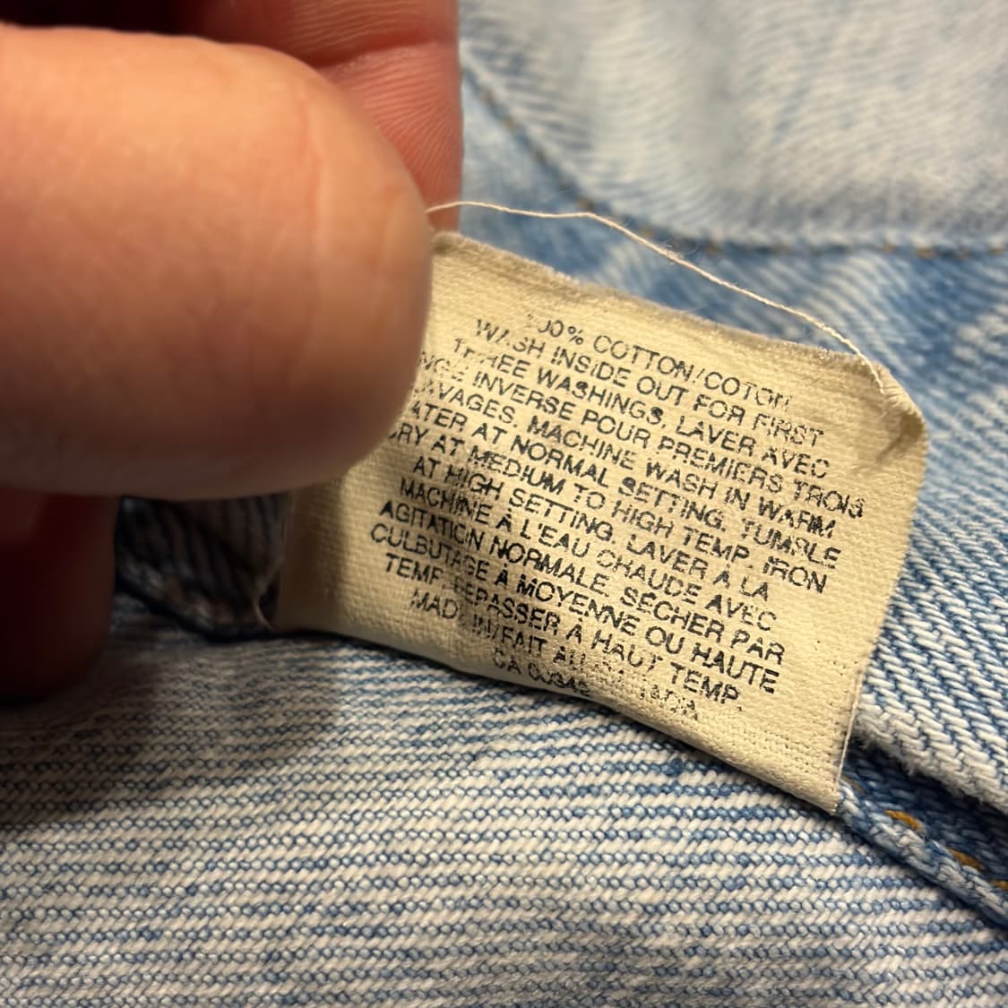 [38] 리바이스 데님 조끼 베스트 청베스트 C365 상품이미지8