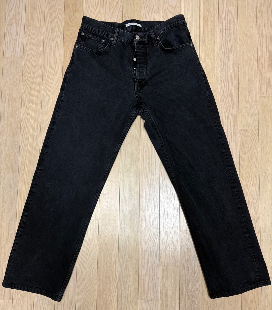 썬플라워 루즈 데님(블랙, 33/33) 상품이미지1