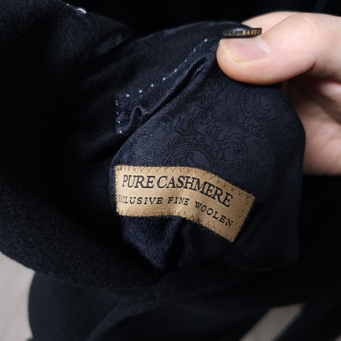 basso 바쏘 캐시미어 100% 블레이저 자켓 103-91-175 상품이미지6