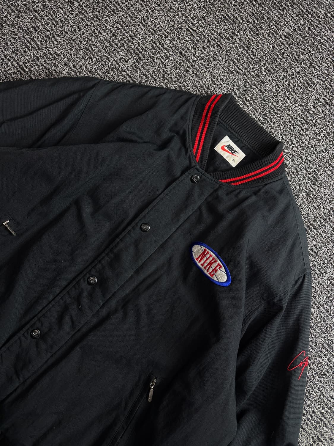 90s 나이키 올드스쿨 빅로고 스타디움 자켓 3976 상품이미지3