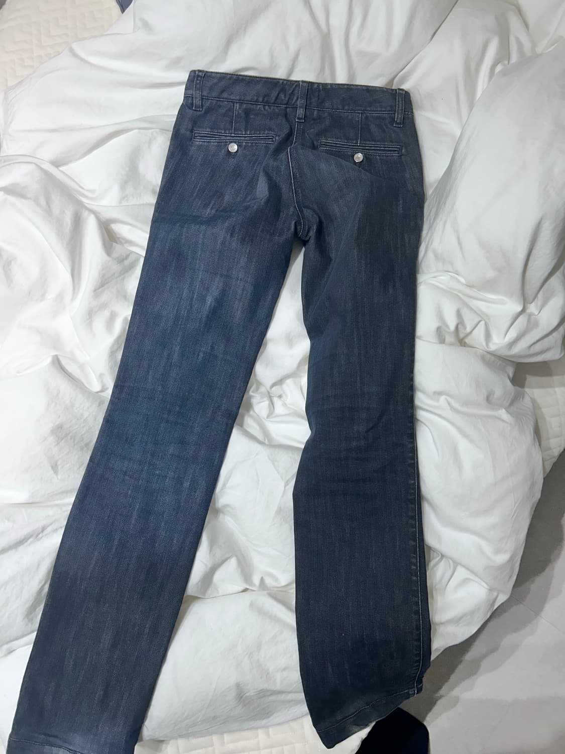 돌체앤가바나 포켓사이드 체인 디테일흑청 상품이미지3