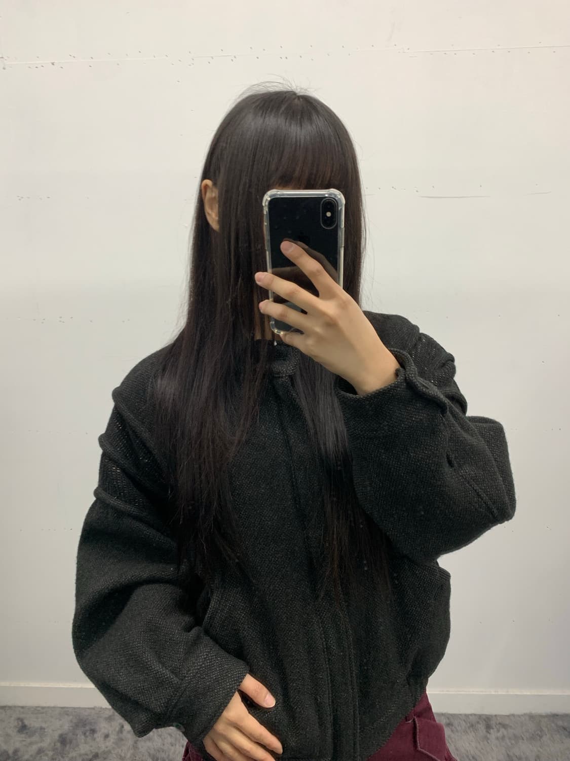 Intermezzo 90s 디테일 봄버 상품이미지2