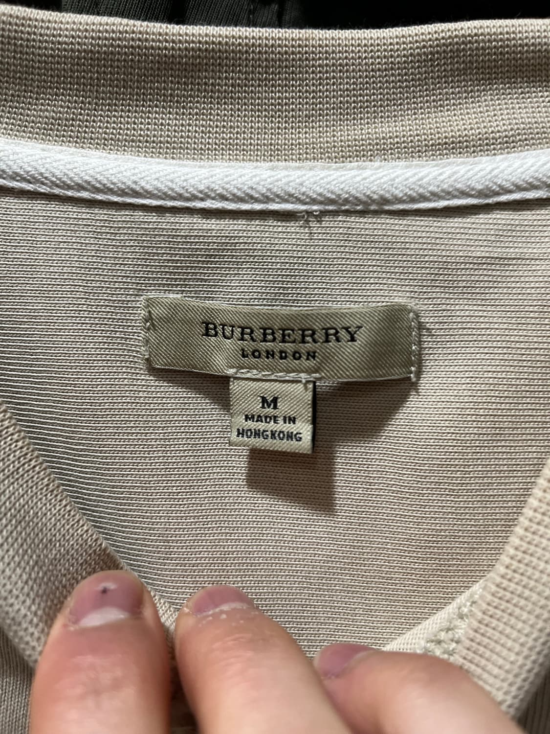 버버리 헨리넥 롱슬리브 티셔츠 상품이미지5