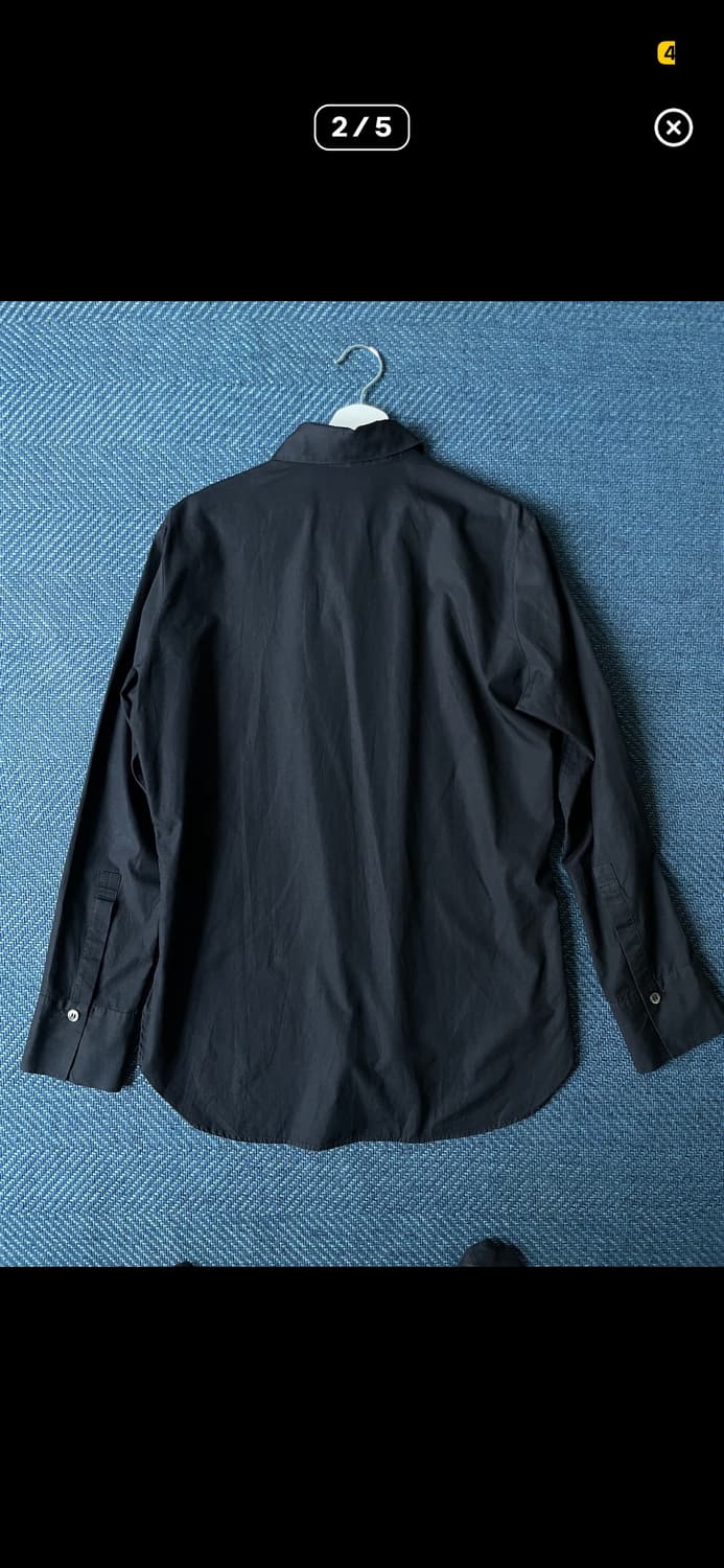 요지 야마모토 Y's 블랙 셔츠 상품이미지2