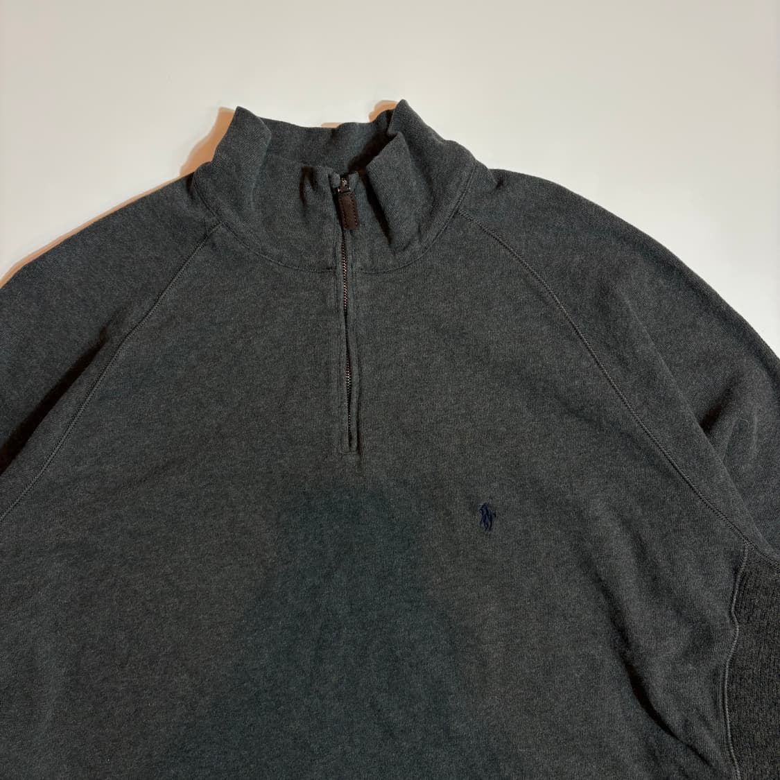 폴로랄프로렌 반집업 차콜 니트 스웨터 상품이미지2