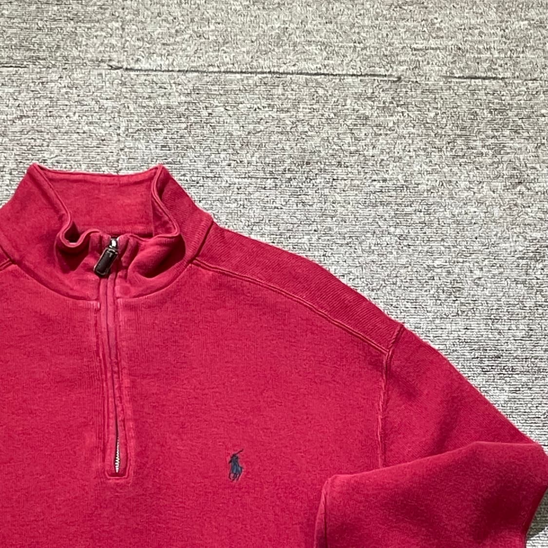 (L) POLO 폴로 랄프로렌 반집업 스웻셔츠 맨투맨 상품이미지4