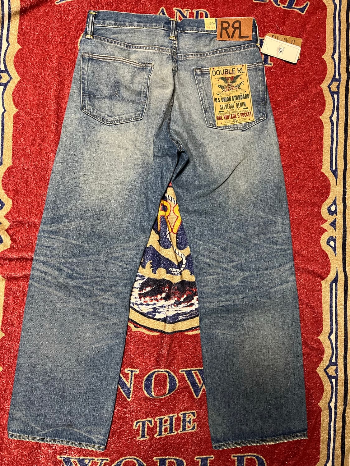 RRL 빈파포 미드랜드 셀비지 진  상품이미지2