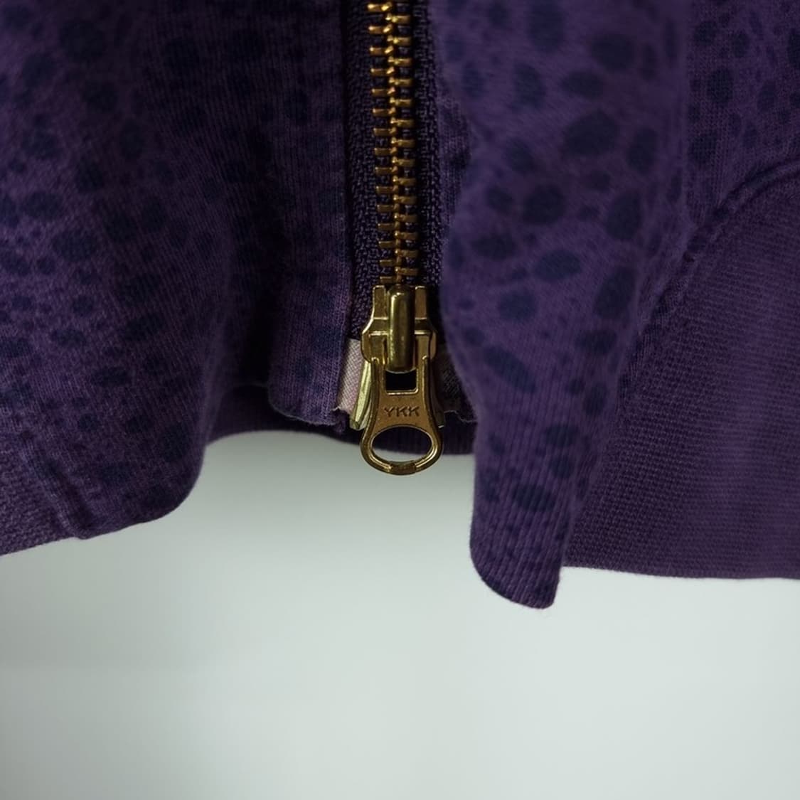 [나이키] 로고 프린팅 레오파드 패턴 후드 집업 퍼플 M20089 상품이미지7