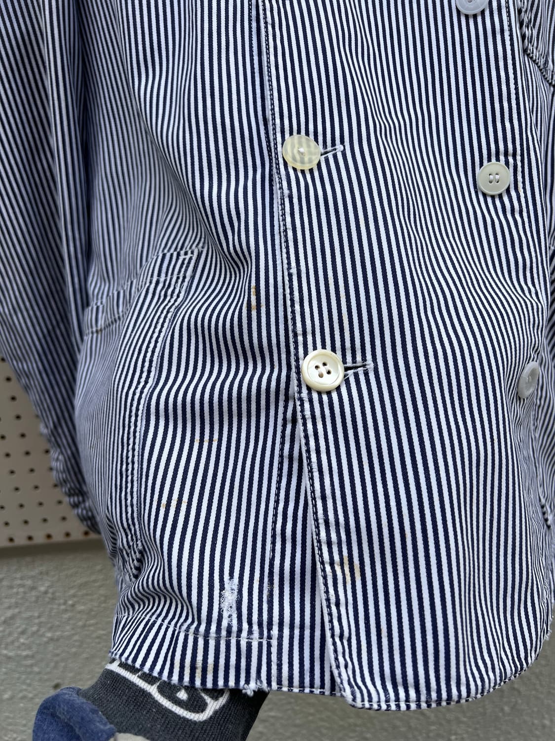 OLD FRENCH STRIPE 빈티지프렌치워크 더블브레스트자켓 상품이미지7