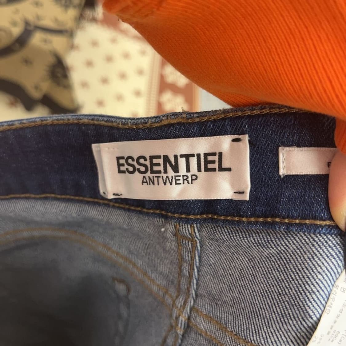 에센셜 앤트워프 레트로 사이드 라인 데님팬츠 25인치 C08632 상품이미지6