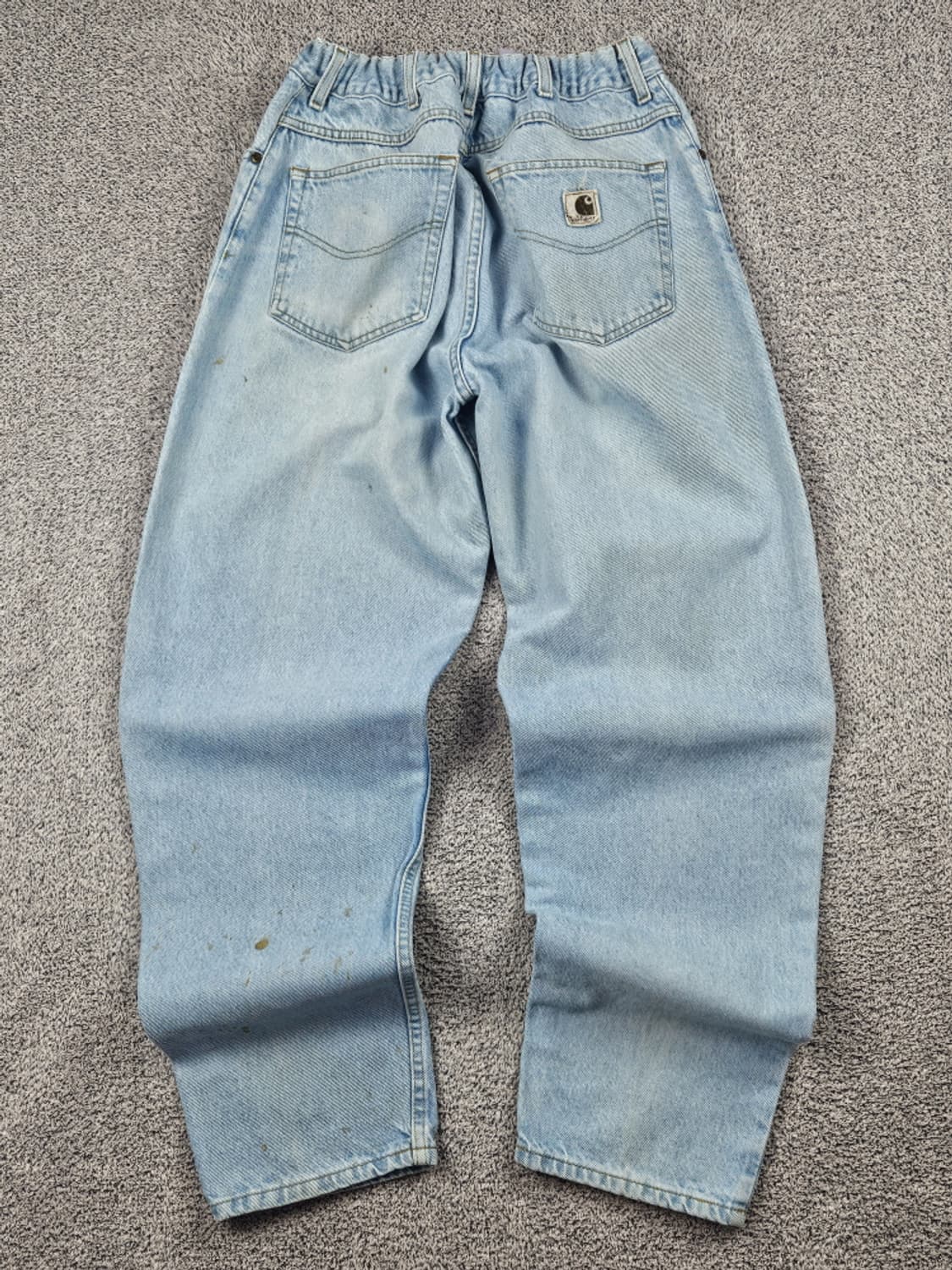 칼하트 밴딩 커스텀 데님 베이직 워크 팬츠 ( 38X32 )/ 10323 상품이미지4