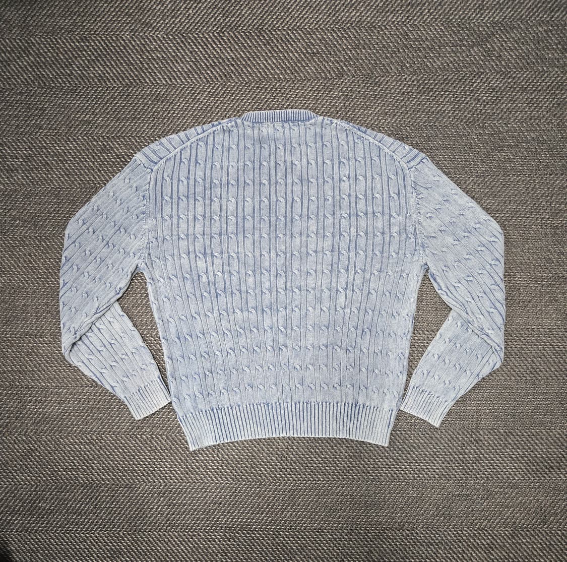 세터 SATUR 클래식 다이드 케이블 니트 상품이미지2