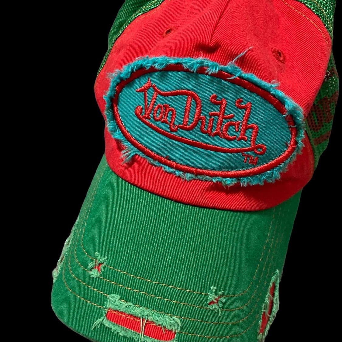 Von dutch 본더치 빈티지 매쉬 트러커캡 상품이미지3