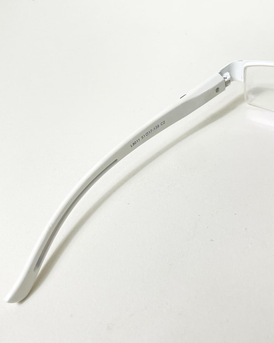 90s 일본제 Lees 반무테 빈티지 안경 상품이미지7